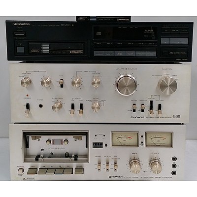 Pioneer Audio Equipment - Lot of Seven
