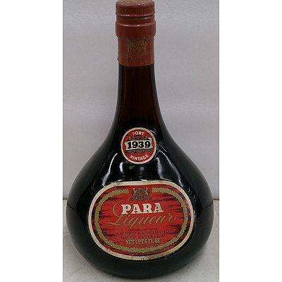 Seppelt Para Liqueur 1939 Vintage Port 650ml