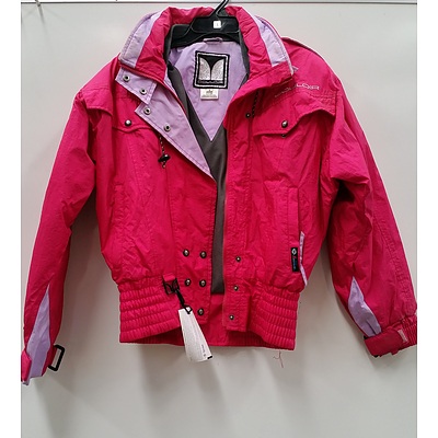 Couloir Women's Hot Pink Ski Jacket- Size 8
