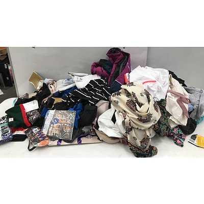 Bulk Lot of Brand New Women's Clothing & Accessories - RRP Over $900