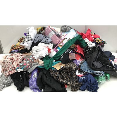 Bulk Lot of Brand New Women's Clothing & Accessories - RRP Over $1,000