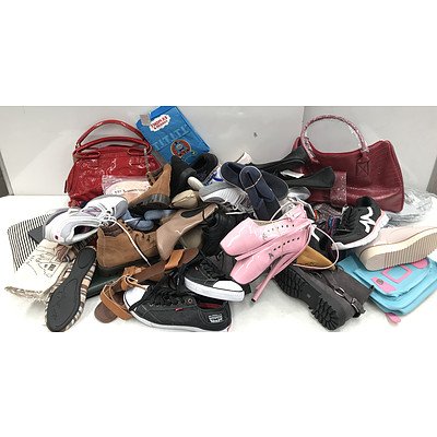 Bulk Lot of Brand New Shoes, Handbags & Purses - RRP Over $600