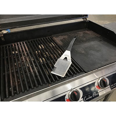 Cordon Bleu 4-Burner Barbecue with Side Wok Burner