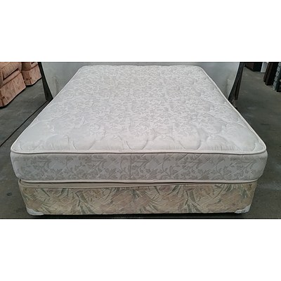 Double Ensemble Bed and Mattress
