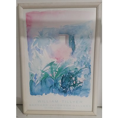 Framed Pastel Floral Print