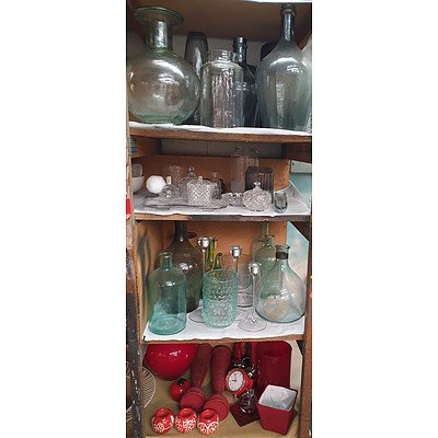 Selection of Vases, Bottles and Decorative Pieces