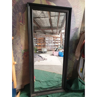 Large Framed Floor Mirror