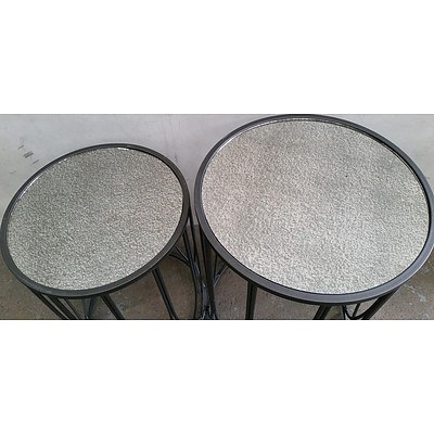 Contemporary Occasional Tables - Lot of Two