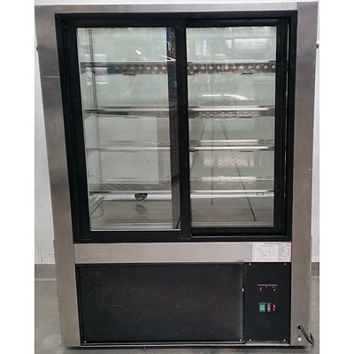 Stainless Steel Hot Pastry Showcase Unit