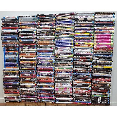 Over 400 DVD & Blu-Ray Movies & TV Series