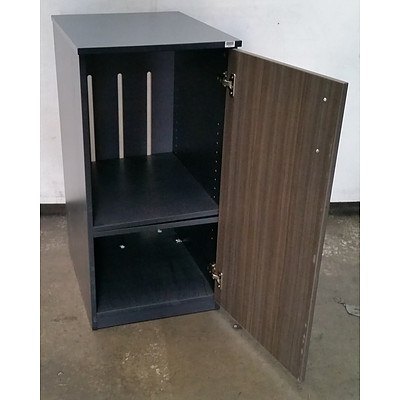 Dark Grey Personal Storage Cabinet