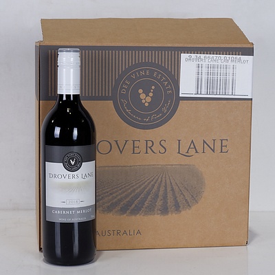 Case of 12x 750ml Bottles 2018 Drovers Lane Cabernet Merlot - RRP $190