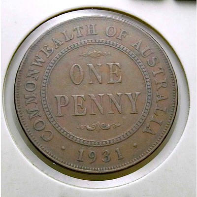 Australia - George V Penny 1931