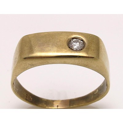 9ct Gold Vintage signet ring