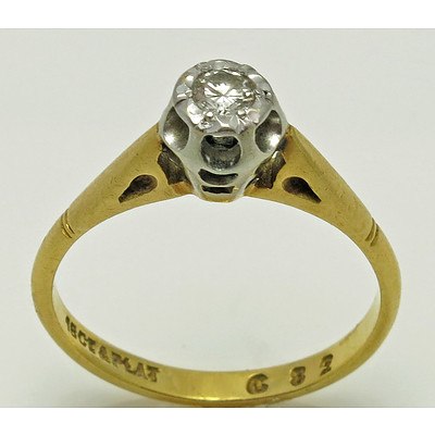Vintage Diamond Ring - 18ct