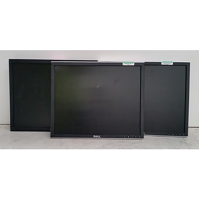 Bulk Lot of Assorted Dell LCD Monitors - Lot of 35