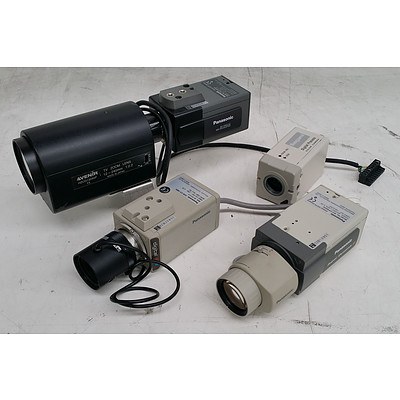 Panasonic & Ikegami Assorted Cameras - Lot of Four