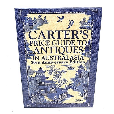 Carters Price Guide to Antiques of Australasia 20th Anniversary Edition, 2004, Hard Cover