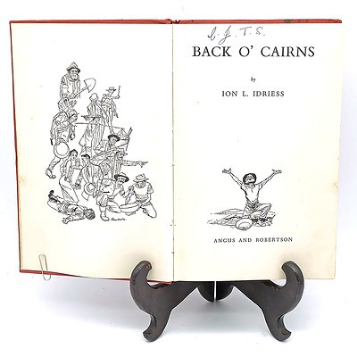 Back O Cairns by Ion Idriess, First edition, Hard Cover, Published by Angus and Robertson