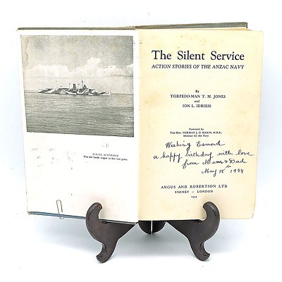 The Silent Service by Ion Idriess, First Edition, Hard Cover, Published by Angus and Robertson