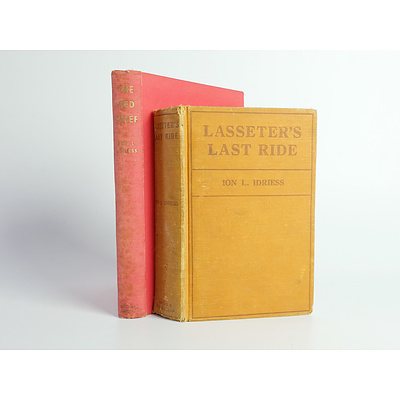 Lasseters Last Ride (1931) The Red Chief (1931) by Ion Idriess, Angus and Robertson, Hard Covers