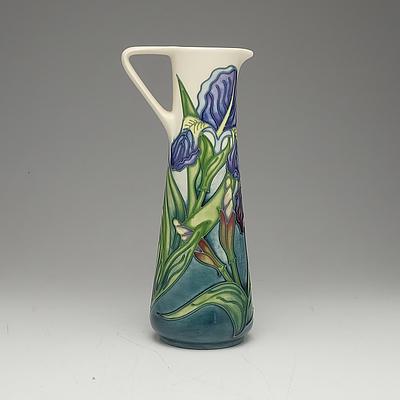 Moorcroft Iris Jug, Collectors Club Piece, Circa 1996