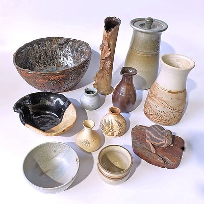 Quantity of Australian and International Studio Pottery