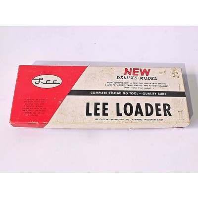 Lee Brand Lee Loader Shotgun Cartridge Re Loading Kit