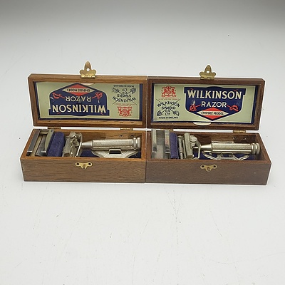 Two Boxed Wilkinson Empire Model Razors