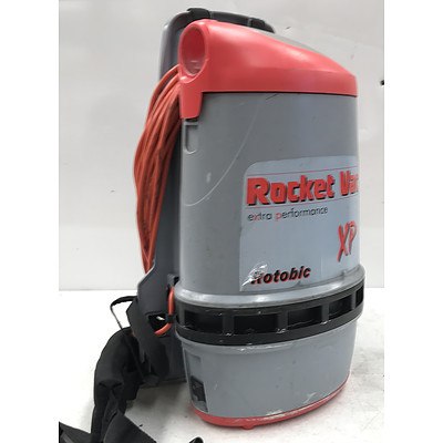 Rocket Vac XP 1300w Backpack Vacuum Cleaner