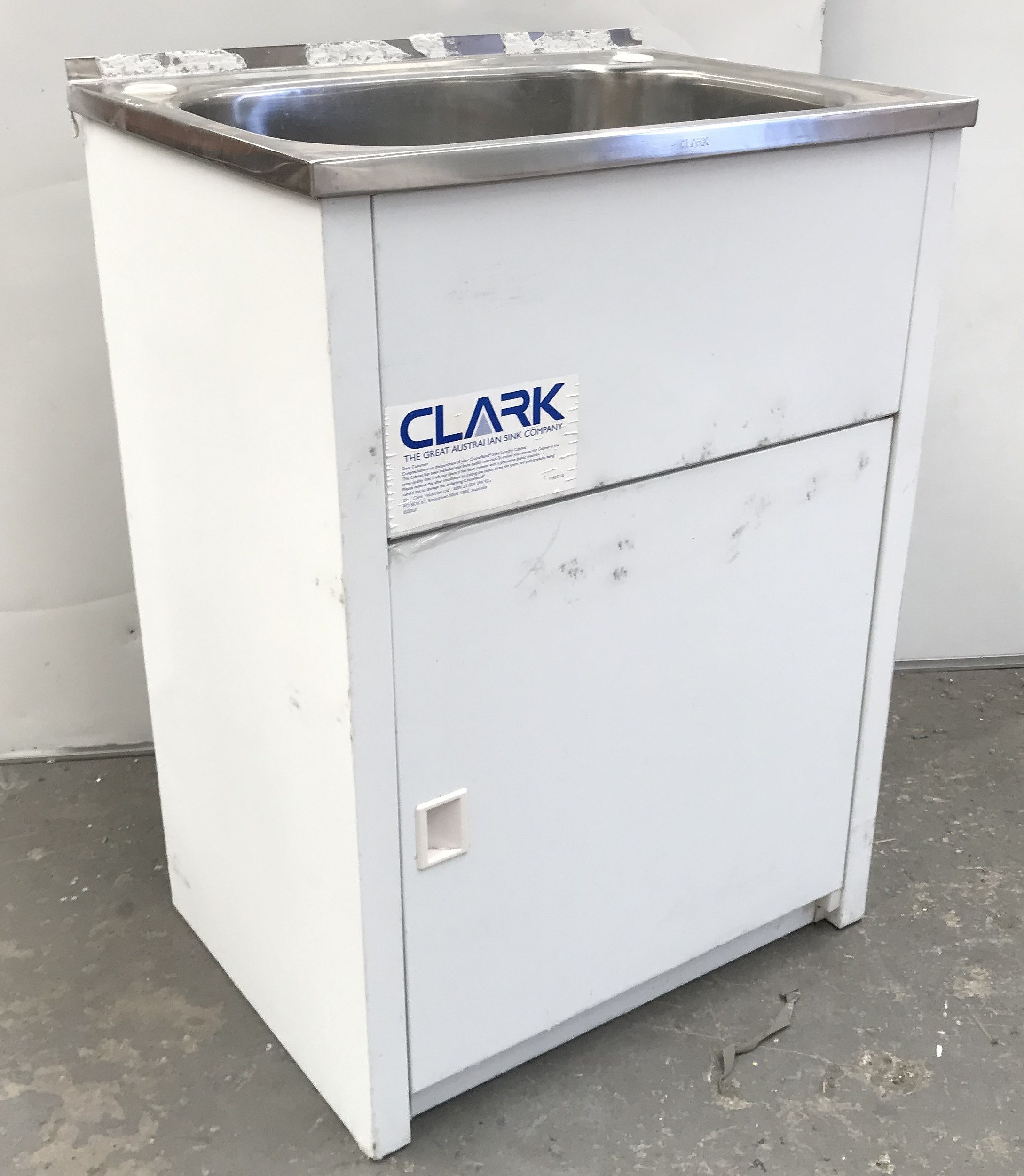 Clark Stainless Steel Laundry Sink Lot 1061134 ALLBIDS