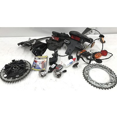 Bulk Lot of Items Including Bike Parts & Electrical
