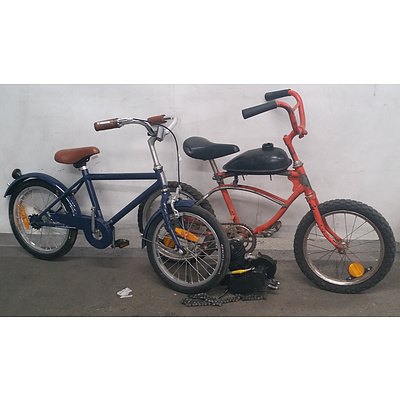16" Kids Cruiser Bike & Motorised project Bike.