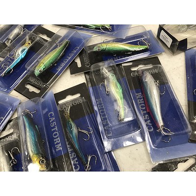 Fishing Lures - Approximately 50 - Brand New