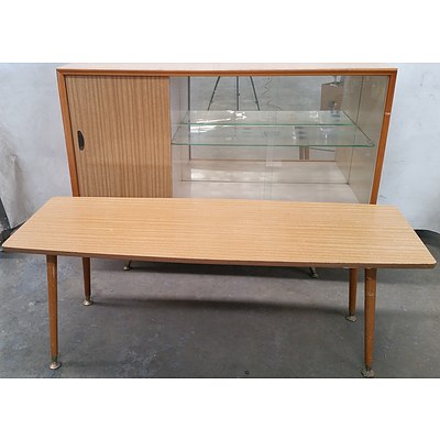 Vintage Retro Sideboard and Coffee Table