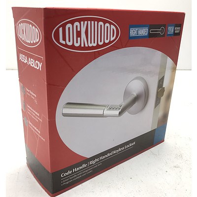 Lockwood Assa Abloy Code Handle Right Handed Keyless Lock Set - Brand New - RRP Over $250