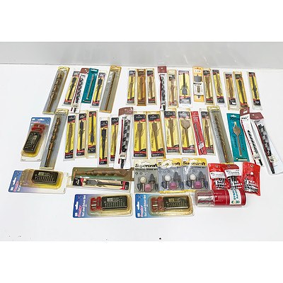 Bulk Lot of Various Drill Bits - Brand New - RRP Over $600