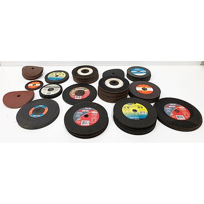 Bulk Lot of Various Grinding, Cutting and Sanding Discs - Brand New - RRP Over $700