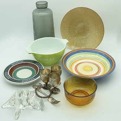 Large Group of Various Bowls, Trinkets, Crystal and Glassware