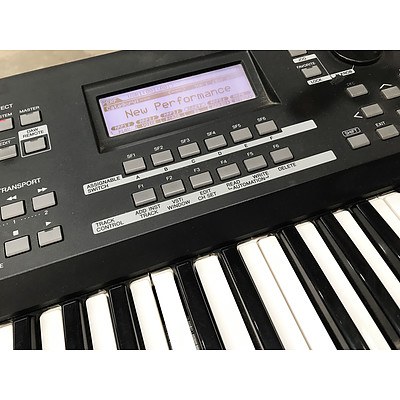 Yamaha MoX6 Music Production Synthesiser Keyboard with Stand