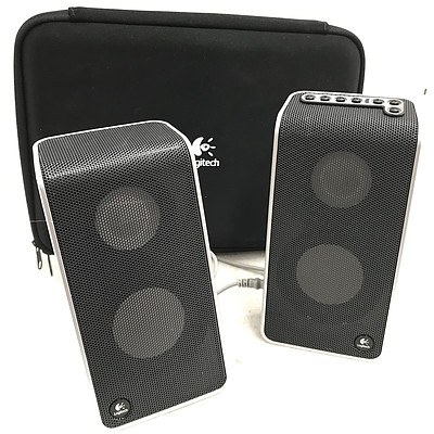 Logitech S-0155A USB Powered Notebook Speakers