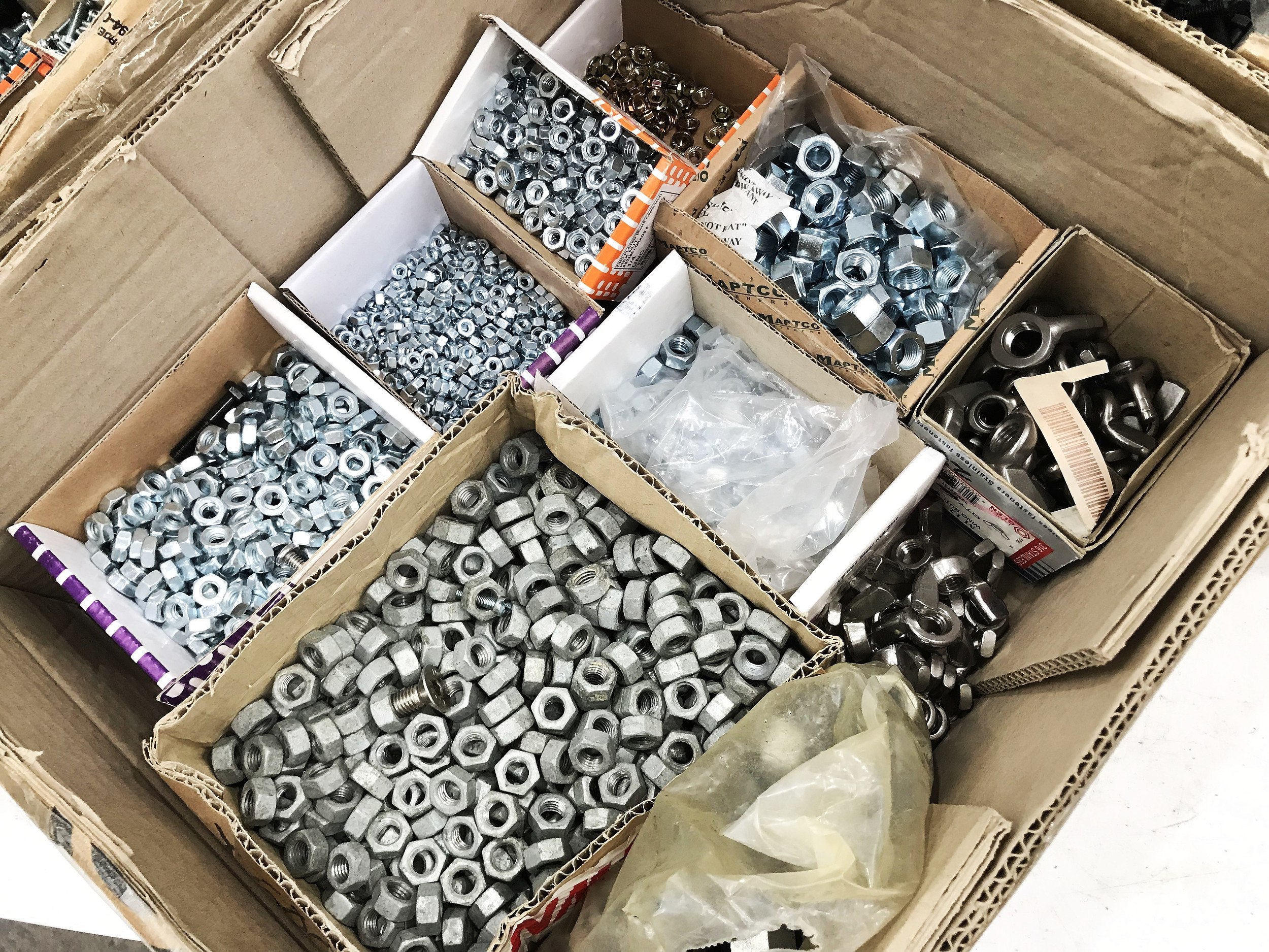 Bulk Lot of Brand New Nuts Bolts Lot 1070657 ALLBIDS