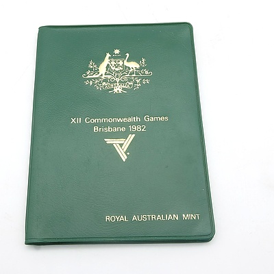 1982 Australian Commonwealth Games Six Coin Set