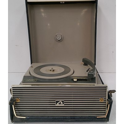 His Master Voice Jamaica Portable Record Player - Circa 1967