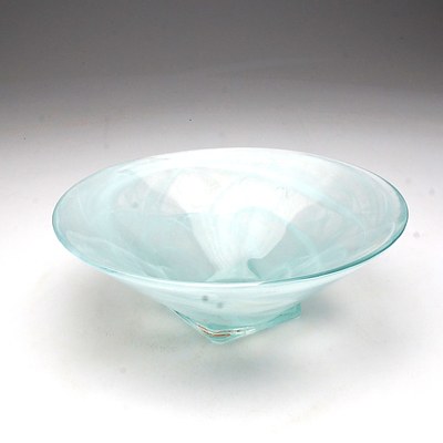 Spanish Albi Glass Fruit Bowl