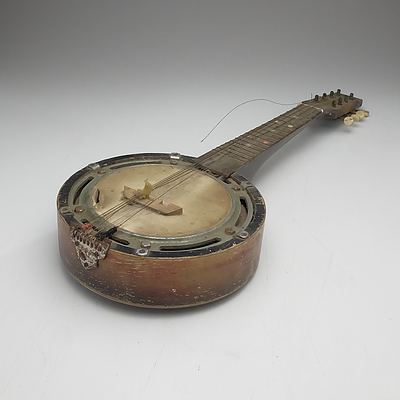 Vintage Eight String Banjo