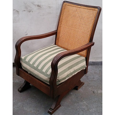 Small Timber Rocking Chair
