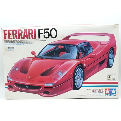Tamiya 1:24 Ferrari F50 Model Car Kit