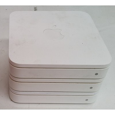 Apple (A1354) Airport Extreme Base Station Wireless Routers (4th Gen) - Lot of Three