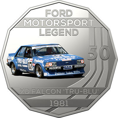 2018 50c Uncirculated Coin - The Ford Collection - 3 Pieces